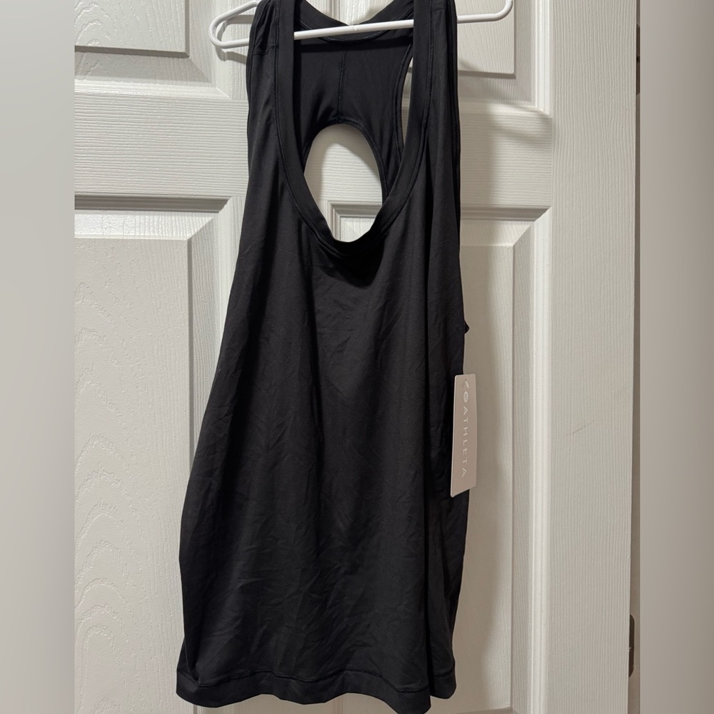 Athleta Charcoal Gray Top NWT
